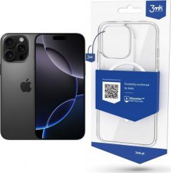Smartfon Apple iPhone 16 Pro Max 256GB Black Titanium (MYWV3) + Etui MagCase. Czarne smartfony Apple. Za 5,877.00 zł.