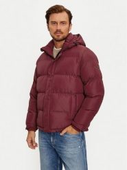 Pepe Jeans Kurtka zimowa Tobias PM403031 Czerwony Regular Fit. Czerwone kurtki męskie Pepe Jeans, na zimę, m, bez wzorów, z jeansu, bez ramiączek, bez kaptura. Za 619.99 zł.