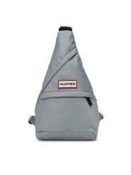 Hunter Plecak HTR-B-004-07 Szary. Szare plecaki męskie Hunter, bez wzorów, z materiału. Za 129.99 zł.