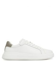 Calvin Klein Sneakersy Low Top Lace Up Lth HM0HM01016 Biały. Białe buty sportowe na co dzień męskie Calvin Klein, m, bez wzorów, ze skóry, bez ramiączek, bez kaptura. Za 419.99 zł.