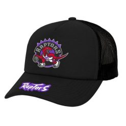 Czapka Trucker Toronto Raptors NBA Team Origins Hwc. Czarne czapki męskie Mitchell & Ness, bez wzorów, sportowe. Za 190.50 zł.