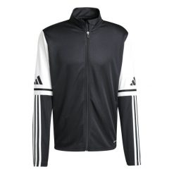 Kurtka z dresu adidas Squadra25. Białe kurtki męskie ADIDAS, xl, bez wzorów, z dresówki, sportowe, bez ramiączek, bez kaptura. Za 132.99 zł.