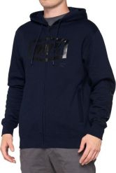 100% Bluza męska 100% SYNDICATE Hooded Zip Sweatshirt Navy Black roz. XL (NEW). Czarne bluzy nierozpinane męskie 100%, m, bez wzorów, bez ramiączek, bez kaptura. Za 234.47 zł.