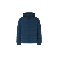Kurtka puchowa Pepe Jeans Tomek. Białe kurtki męskie Pepe Jeans, m, bez wzorów, z jeansu, bez ramiączek, bez kaptura. W wyprzedaży za 564.85 zł.