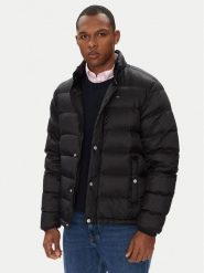 Tommy Jeans Kurtka puchowa DM0DM21937 Czarny Regular Fit. Czarne kurtki męskie Tommy Jeans, m, bez wzorów, z jeansu, bez ramiączek, bez kaptura. Za 649.99 zł.
