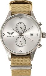 Zegarek Vendetta męski Tribeca srebrny (VE2017). Szare zegarki męskie Vendetta, srebrne. Za 299.00 zł.