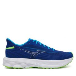 Buty do biegania Mizuno. Czarne buty do biegania męskie Mizuno, bez wzorów, bez zapięcia, do biegania. Za 349.99 zł.