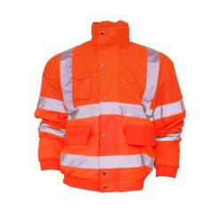 Męska Bombowa Kurtka Odblaskowa. Żółte kurtki męskie YOKO, m, bez wzorów, sportowe, bez ramiączek, bez kaptura. Za 249.99 zł.