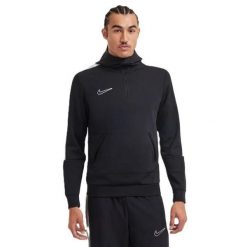 Męska Bluza Z Kapturem Academy. Czarne bluzy nierozpinane męskie Nike, m, bez wzorów, bez ramiączek, z kapturem. Za 341.99 zł.