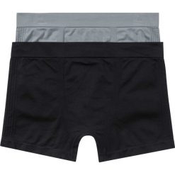 Bokserki bezszwowe (2 pary) bonprix czarno-szary. Bokserki męskie marki bonprix. Za 29.98 zł.