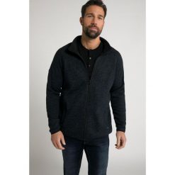 Męska Bluza rozpinana z dzianiny i polaru. Niebieskie bluzy z polaru męskie JAY-PI, m, bez wzorów, z dzianiny, sportowe, bez ramiączek, bez kaptura. Za 279.99 zł.