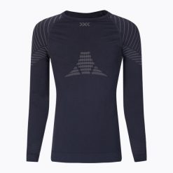 Longsleeve termoaktywny męski X-Bionic Invent 4.0 LS. Czarne bielizna termoaktywna męska XBIONIC, m, bez wzorów, bez ramiączek. Za 359.99 zł.