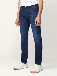 Boss Jeansy Regular Fit Maine3 50432427 Granatowy Regular Fit. Niebieskie jeansy męskie Boss, bez wzorów, z bawełny. Za 429.99 zł.