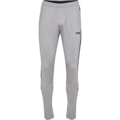 Spodnie do biegania Hummel Lgc Agility. Szare buty do biegania męskie HUMMEL, bez wzorów, z dresówki, bez zapięcia, do biegania. Za 167.00 zł.
