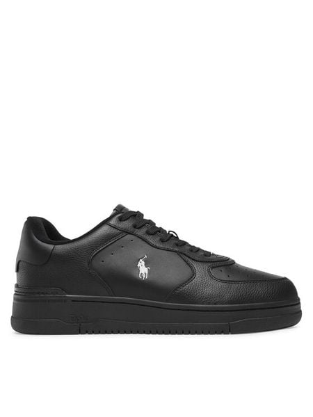 Polo Ralph Lauren Sneakersy Masters Crt 809891791002 Czarny. Czarne buty sportowe na co dzień męskie Polo Ralph Lauren, m, bez wzorów, ze skóry, bez ramiączek, bez kaptura. Za 579.99 zł.