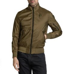 Kurtka BLAUER BRAHMS Zielony. Zielone kurtki męskie Blauer, bez wzorów, z tkaniny, bez ramiączek, bez kaptura. Za 1,057.99 zł.