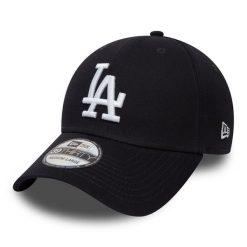 Czapka z daszkiem New Era 39THIRTY MLB Los Angeles Dodgers 10145640. Niebieskie czapki męskie New Era, bez wzorów, sportowe. Za 177.00 zł.