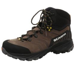 Buty trekkingowe męskie SCARPA Rush TRK Pro GTX. Brązowe buty trekkingowe męskie Scarpa, bez wzorów, bez zapięcia, trekkingowe. Za 1,017.05 zł.