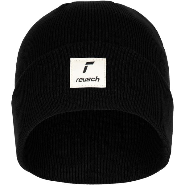 Czapka REUSCH Dustin Beanie. Czarne czapki męskie REUSCH, bez wzorów, sportowe. Za 99.90 zł.