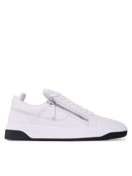 Giuseppe Zanotti Sneakersy RM30035 Biały. Białe buty sportowe na co dzień męskie Giuseppe Zanotti, m, bez wzorów, ze skóry, bez ramiączek, bez kaptura. Za 1,759.00 zł.