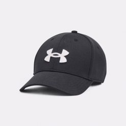 Czapka z daszkiem dla mężczyzn Under Armour Blitzing adj. Białe czapki męskie Under Armour, bez wzorów, sportowe. W wyprzedaży za 94.90 zł.
