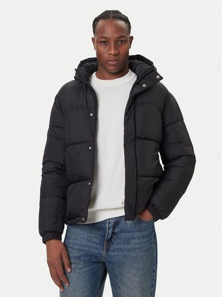 Jack & Jones Kurtka zimowa Union 12283147 Czarny Regular Fit. Czarne kurtki męskie Jack & Jones, na zimę, m, bez wzorów, z syntetyku, bez ramiączek, bez kaptura. Za 349.99 zł.