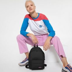 Plecak Eastpak Orbit XS. Czarne plecaki męskie Eastpak, bez wzorów, z nylonu. Za 169.99 zł.