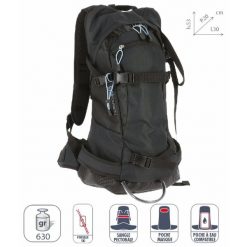 Plecak narciarski Élémenterre Norsnow. Czarne plecaki męskie Elementerre, bez wzorów. Za 280.00 zł.