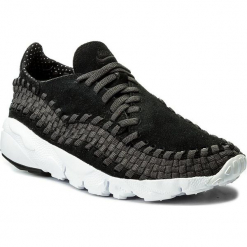 Buty NIKE - Air Footscape Woven Nm 875797 001 Black/Black/Anthracite/White. Czarne buty sportowe na co dzień męskie Nike, z materiału. W wyprzedaży za 459.00 zł.