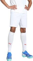 Puma Spodenki męskie Team Goal białe 705752 04 L. Białe szorty sportowe męskie Puma, bez wzorów, sportowe. Za 149.76 zł.