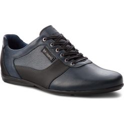 Półbuty BADURA - 3496 Niebieski 1205. Niebieskie codzienne półbuty męskie Badura, z materiału, eleganckie. W wyprzedaży za 269.00 zł.