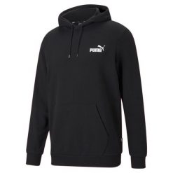 Bluza sportowa męska Puma 58669201. Czarne bluzy nierozpinane męskie Puma, l, bez wzorów, sportowe, bez ramiączek, z kapturem. W wyprzedaży za 170.75 zł.