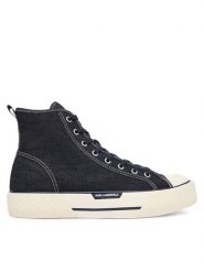 KARL LAGERFELD Trampki KL50455D Granatowy. Niebieskie trampki męskie KARL LAGERFELD, bez wzorów, z materiału, bez zapięcia. Za 469.99 zł.