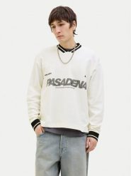 Jack & Jones Bluza Horizon 12278566 Biały Oversize. Białe bluzy nierozpinane męskie Jack & Jones, m, bez wzorów, z bawełny, bez ramiączek, bez kaptura. Za 79.99 zł.