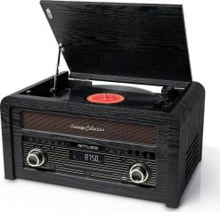 Radio Muse Muse Turntable micro system MT-115W USB port, Bluetooth, CD player, Wireless connection, AUX in, FM radio,. Radia Muse. Za 768.89 zł.