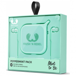 Fresh 'n Rebel Gift Pack Vibe & Pebble Peppermint. Słuchawki bluetooth marki FRESH N REBEL. Za 129.90 zł.