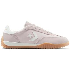 Buty sportowe Converse Run Star Trainer Suede. Czerwone buty do biegania męskie Converse, bez wzorów, z zamszu, bez zapięcia, na fitness i siłownię. Za 590.00 zł.