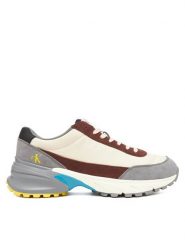 Calvin Klein Jeans Sneakersy Hike Runner Casual Ny-Su YM0YM01292 Beżowy. Brązowe buty sportowe na co dzień męskie Calvin Klein Jeans, m, bez wzorów, z jeansu, casualowe, bez ramiączek, bez kaptura. Za 399.99 zł.