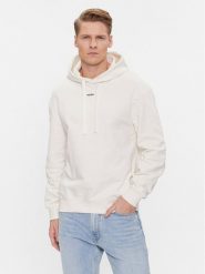 Hugo Bluza Dapo 50486478 Biały Relaxed Fit. Białe bluzy nierozpinane męskie Hugo, m, bez wzorów, z bawełny, bez ramiączek, bez kaptura. Za 499.99 zł.