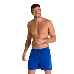Spodenki szorty męskie plażowe sportowe pływanie basen Arena Fundamentals. Niebieskie szorty sportowe męskie ARENA, bez wzorów, sportowe. Za 69.99 zł.