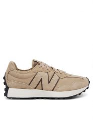 New Balance Sneakersy U327SWD Brązowy. Brązowe buty sportowe na co dzień męskie New Balance, m, bez wzorów, ze skóry, bez ramiączek, bez kaptura. Za 339.99 zł.