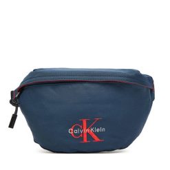 Saszetka nerka Calvin Klein. Niebieskie saszetki męskie Calvin Klein, bez wzorów, małe. Za 189.99 zł.
