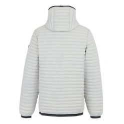 Kurtka z kapturem Regatta Rigain. Białe kurtki męskie Regatta, bez wzorów, z puchu, sportowe, bez ramiączek, z kapturem. Za 129.99 zł.