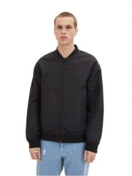 Tom Tailor Denim Kurtka bomber 1034850 Czarny. Czarne kurtki męskie Tom Tailor Denim, m, bez wzorów, z denimu, bez ramiączek, bez kaptura. Za 579.99 zł.