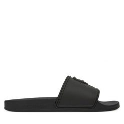 Klapki KARL LAGERFELD. Czarne klapki i japonki męskie KARL LAGERFELD, bez wzorów. Za 239.99 zł.
