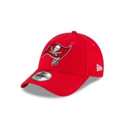 Czapka z daszkiem New Era NFL Tampa Bay Buccaneers. Czerwone czapki męskie New Era, bez wzorów, sportowe. Za 177.00 zł.