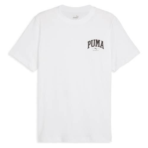 Koszulka sportowa męska Puma Squad Tee. Białe t-shirty sportowe męskie Puma, m, bez wzorów, z bawełny, sportowe, bez ramiączek. Za 179.00 zł.