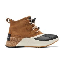 Śniegowce juniorskie Sorel Ona Classic Suede. Brązowe buty trekkingowe męskie Sorel, na zimę, bez wzorów, bez zapięcia, trekkingowe. Za 289.99 zł.