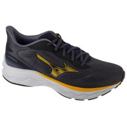 Buty do biegania męskie, Wave Serene 2. Szare buty do biegania męskie Mizuno, bez wzorów, bez zapięcia, do biegania, mizuno wave. Za 419.99 zł.