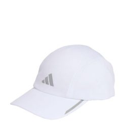 Czapka Running Mesh 4 Panel Climacool. Białe czapki męskie ADIDAS, bez wzorów, z meshu, sportowe. Za 109.00 zł.